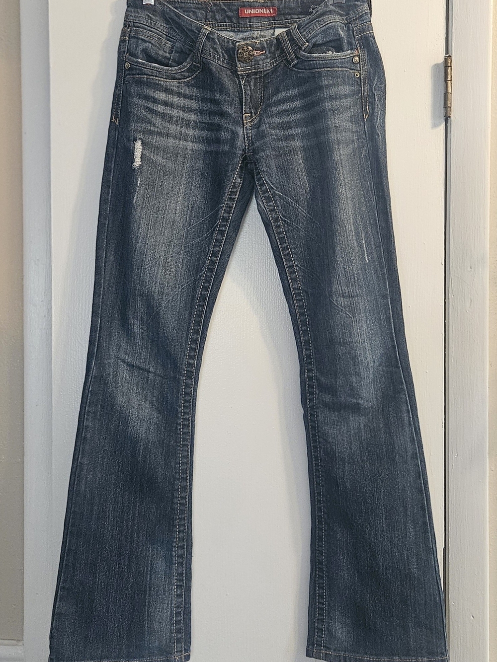 UNIONBAY Women's Dark Blue Bootcut Jeans